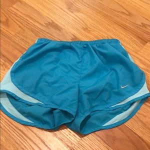 Blue Nike Running Shorts